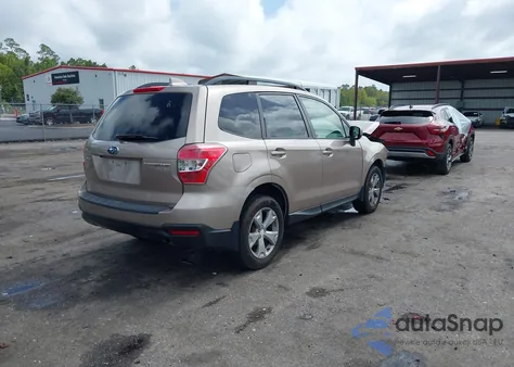 2016 Subaru Forester 2.5I Premium from USA, damaged, VIN JF2SJADC9GH468239